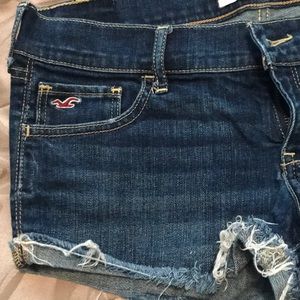 Hollister jean shorts
